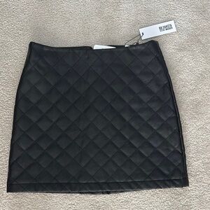BB Dakota by Steve Madden Quilted Mini Skirt NWT